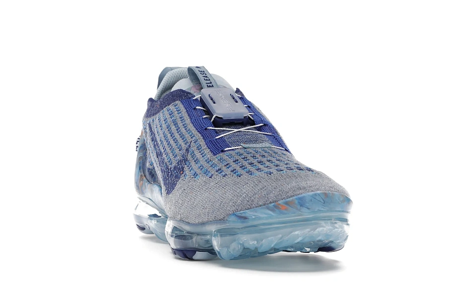 Фото № 4 с приближением к товару «‎Nike Air VaporMax 2020 Flyknit Stone Blue»