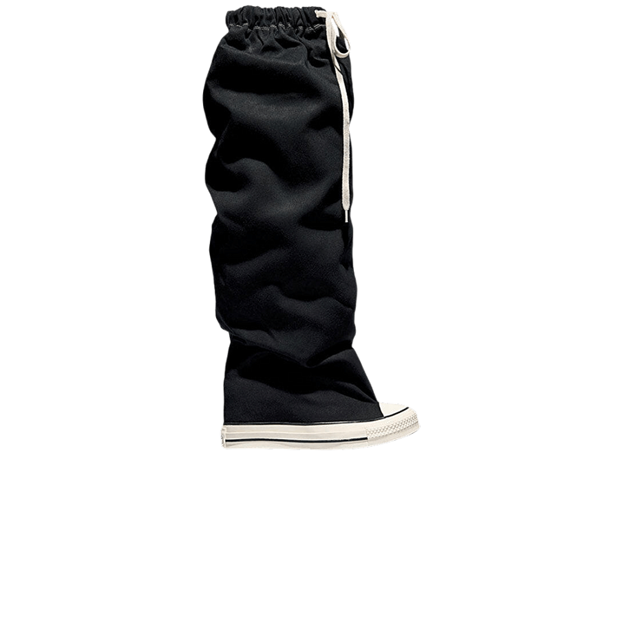 Фото № 1 с приближением к товару «‎Vaquera x Converse Women's Chuck Taylor All Star XXXHi Slouch Wedge Black»