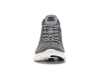 Nike Lunar Flyknit Chukka Wolf Grey Red - 2