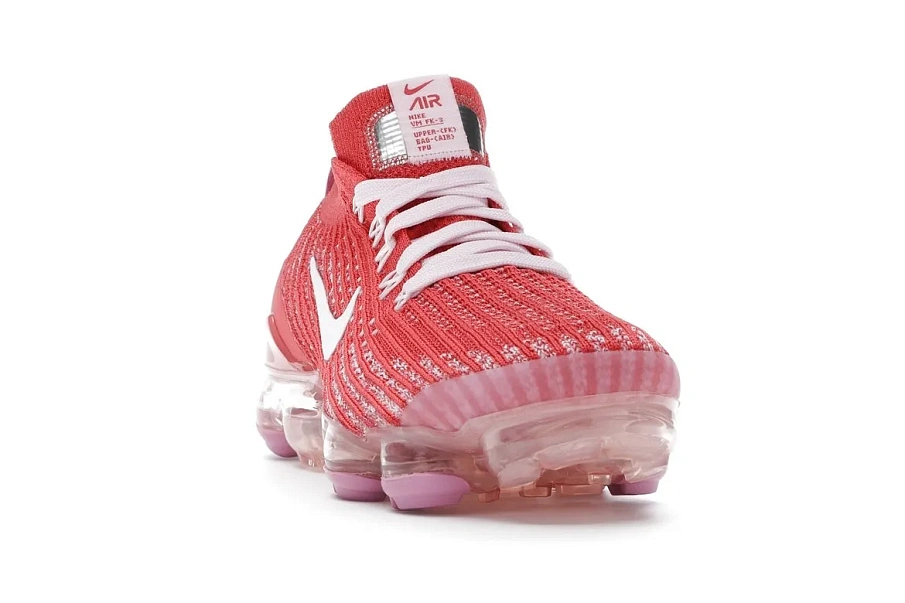 Фото № 4 с приближением к товару «‎Nike Air VaporMax Flyknit 3 Track Red Magic Flamingo »