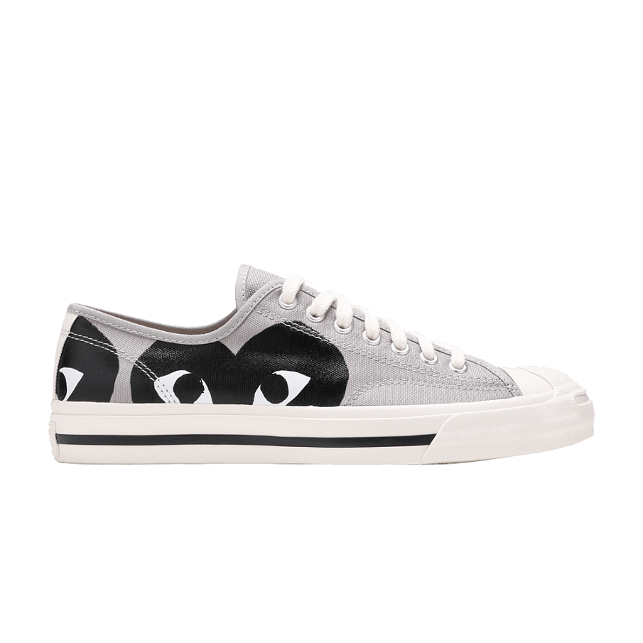 Фото № 1 с приближением к товару «‎Comme des Garçons PLAY x Converse Jack Purcell Drizzle Black»