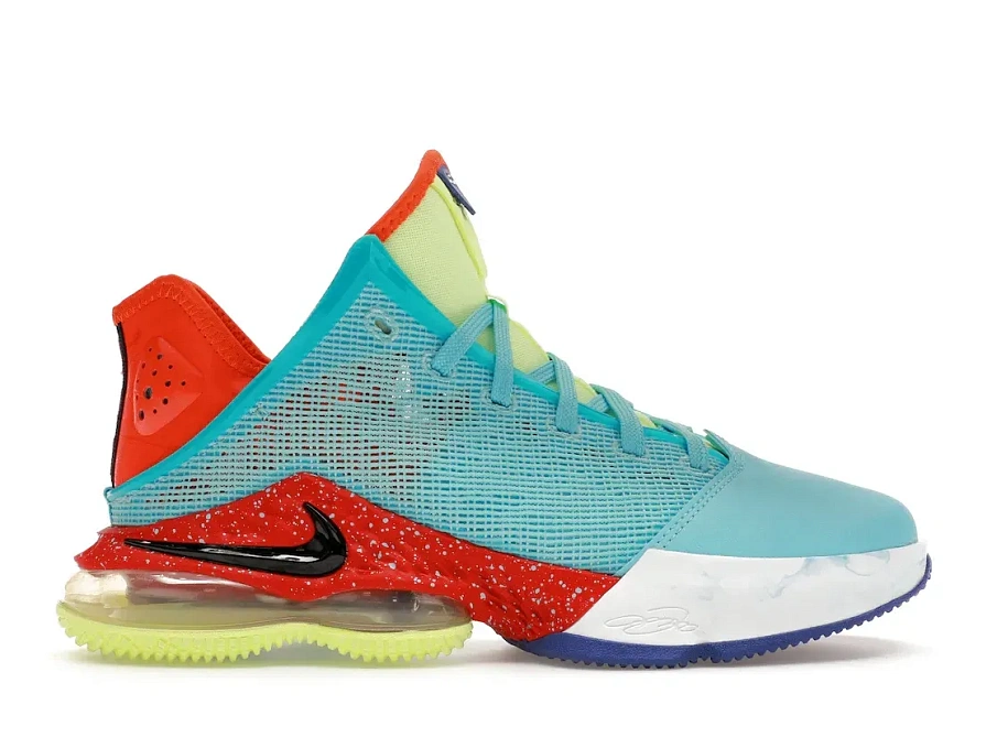 Фото № 1 с приближением к товару «‎Nike LeBron 19 Low Blue Chill»