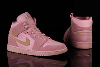 Фото № 3 с приближением к товару «‎Air Jordan 1 Mid Coral Gold»