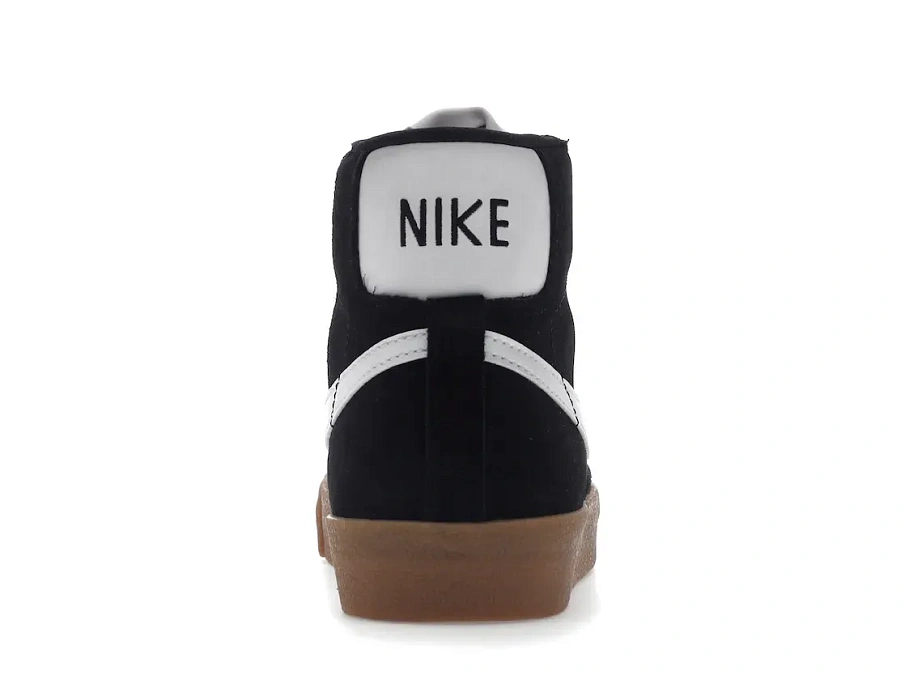 Фото № 4 с приближением к товару «‎Nike Blazer Mid 77 Black White Gum »