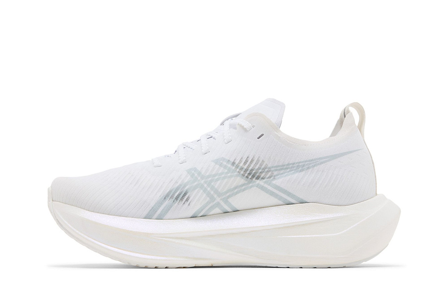 Фото № 4 с приближением к товару «‎ASICS Megablast White Piedmont Grey»