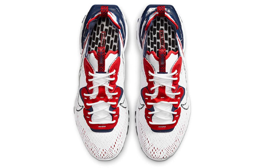 Фото № 4 с приближением к товару «‎Nike React Vision WhiteRedBlue»