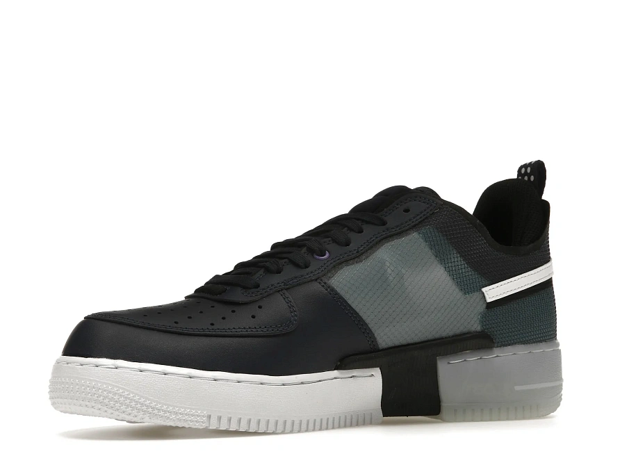 Фото № 4 с приближением к товару «‎Nike Air Force 1 Low React Midnight Navy Teal»