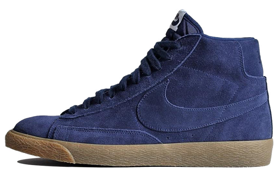 Фото № 1 с приближением к товару «‎Nike SB Zoom Blazer Mid PRM Sneakers Blue»