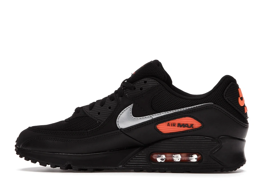 Фото № 6 с приближением к товару «‎Nike Air Max 90 Black Orange»