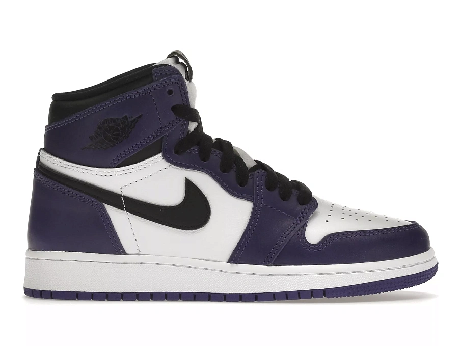 Фото № 1 с приближением к товару «‎Jordan 1 Retro High Court Purple White »