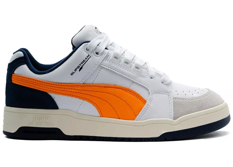 Фото № 1 с приближением к товару «‎Puma Slipstream Low Retro White Vibrant Orange»