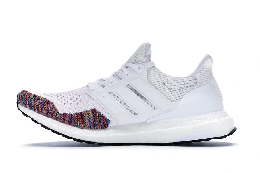 Фото № 3 с приближением к товару «‎adidas Ultra Boost 1.0 Multi-Color Toe White»