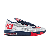 Фото № 1 с приближением к товару «‎Nike KD 6 x PSG Metallic Silver College Navy»