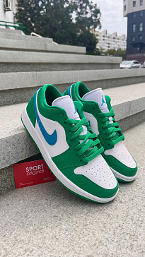 Фото № 1 с приближением к товару «‎Air Jordan 1 Low "Lucky Green"»