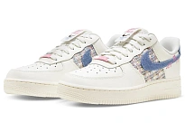 Фото № 1 с приближением к товару «‎Nike Air Force 1 Low 07 LX Denim Swoosh Boucle »