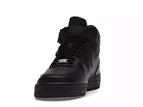 Фото № 4 с приближением к товару «‎Nike Air Force 1 Mid '07 Triple Black (2021)»