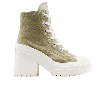 Converse Women's Chuck 70 De Luxe Heel Platform High Pony Hair - 1