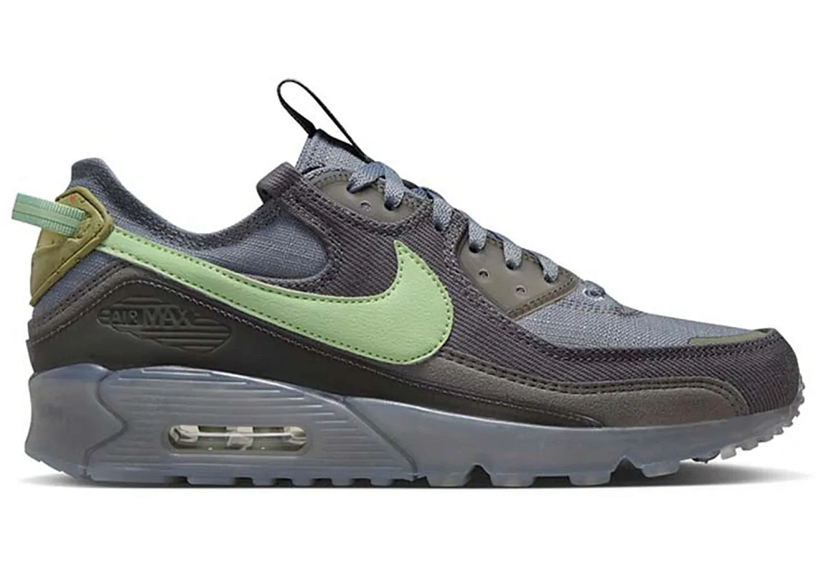 Фото № 1 с приближением к товару «‎Nike Air Max 90 Terrascape Cool Grey Honeydew»