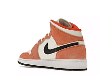 Фото № 4 с приближением к товару «‎Jordan 1 Mid SE Orange Suede »