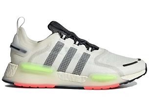 adidas NMD V3 Crystal White Signal Green Solar Pink