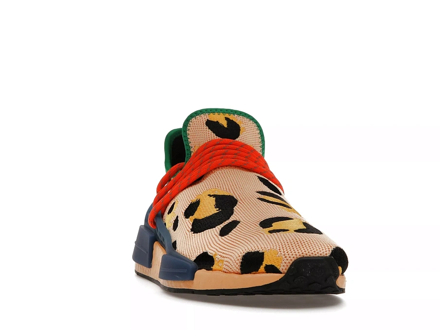 Фото № 5 с приближением к товару «‎adidas NMD Hu Pharrell Animal Print Leopard Pulse Amber»