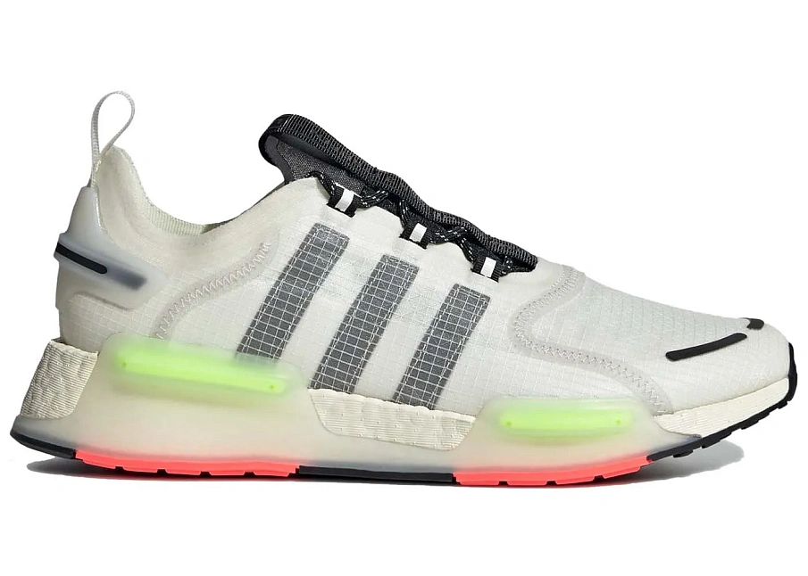 Фото № 1 с приближением к товару «‎adidas NMD V3 Crystal White Signal Green Solar Pink»