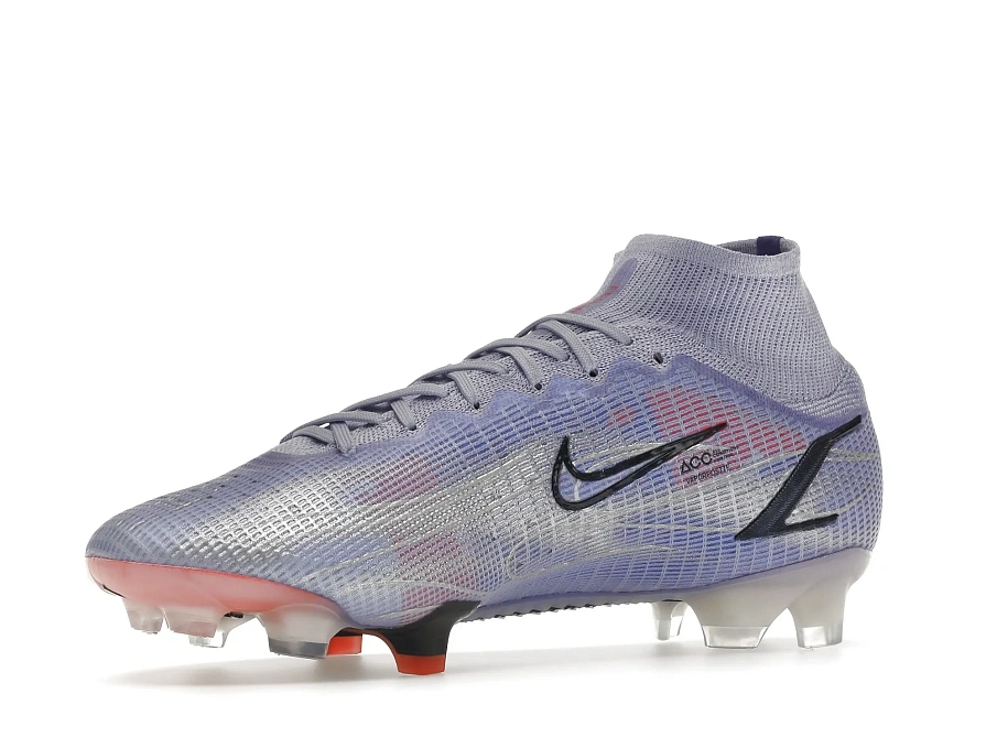 Фото № 4 с приближением к товару «‎Nike Mercurial Superfly 8 FG Kylian Mbappe Flames (Clear Sole)»