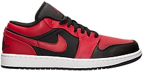 Фото № 1 с приближением к товару «‎Jordan 1 Retro Low Black Gym Red»