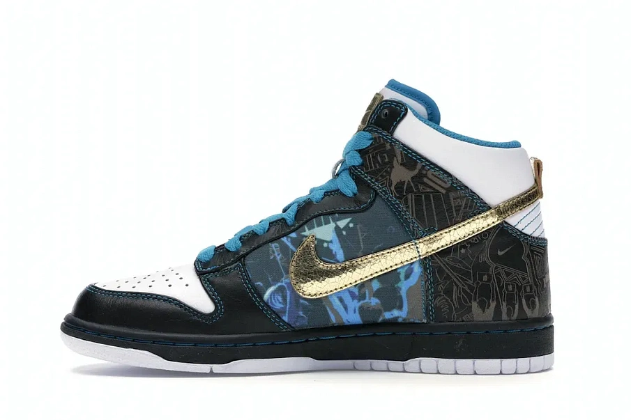 Фото № 3 с приближением к товару «‎Nike Dunk High Dubai»