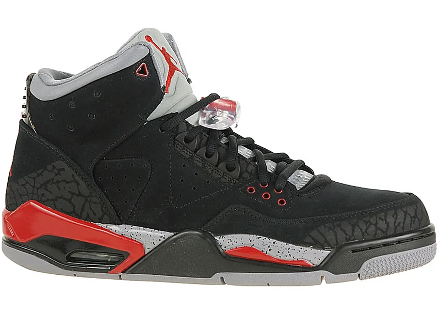Фото № 1 с приближением к товару «‎Jordan Rare Air Black Red Cement»