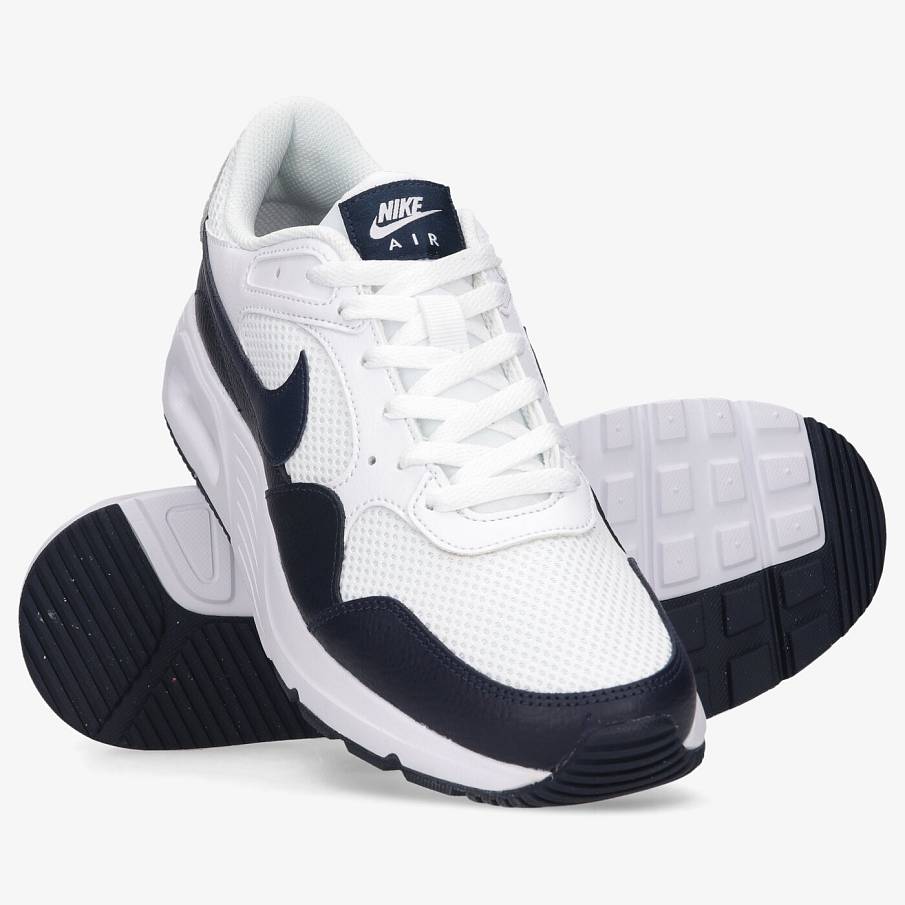 Фото № 4 с приближением к товару «‎Nike Air Max SC 'White Obsidian' WhiteNavy»
