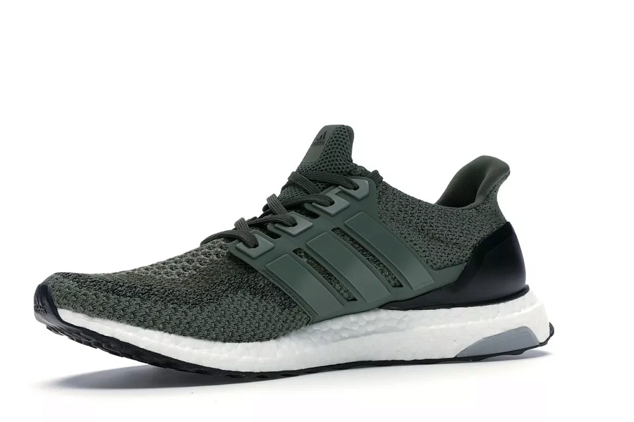 Фото № 4 с приближением к товару «‎adidas Ultra Boost 2.0 Merino Wool Base Green Olive»