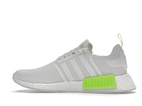 Фото № 5 с приближением к товару «‎adidas NMD R1 Crystal White Solar Green»