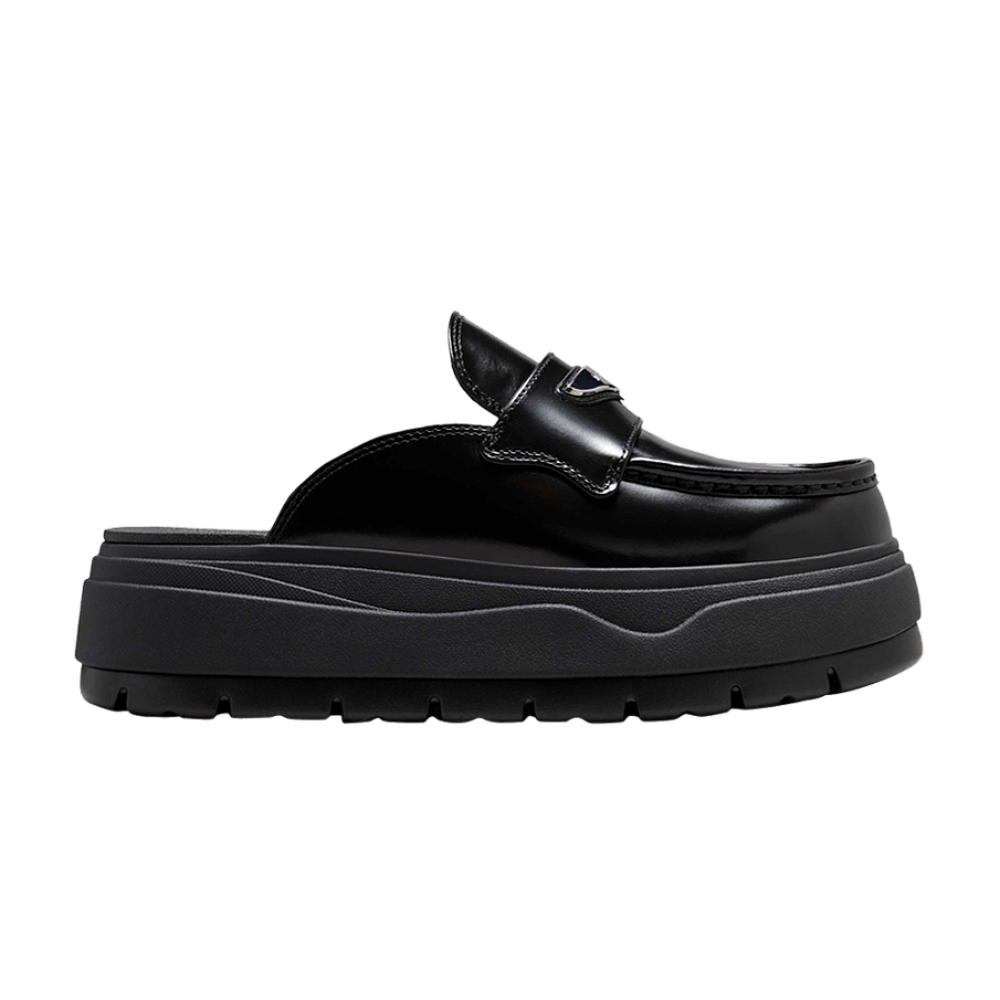Фото № 1 с приближением к товару «‎Air Jordan Women's Jordan Mule Black Metallic Silver»