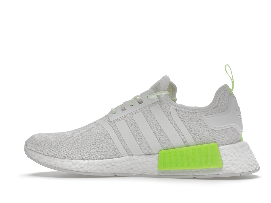 Фото № 5 с приближением к товару «‎adidas NMD R1 Crystal White Solar Green»