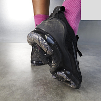 Фото № 4 с приближением к товару «‎Nike Air VaporMax Flyknit 2021 Triple Black»