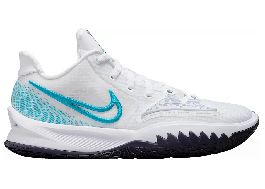 Фото № 1 с приближением к товару «‎Nike Kyrie 4 Low White Laser Blue»