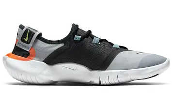 Nike Free Rn 5.0 Running Shoes BlackOrangeBlue - 2