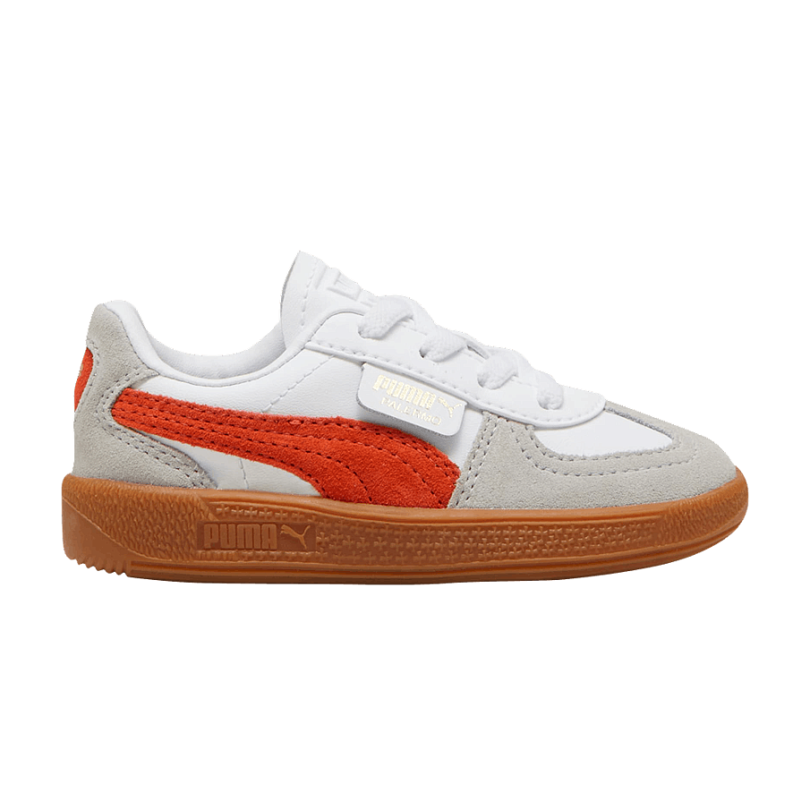 Фото № 1 с приближением к товару «‎Puma Palermo Leather Toddler White Redmazing Gum»