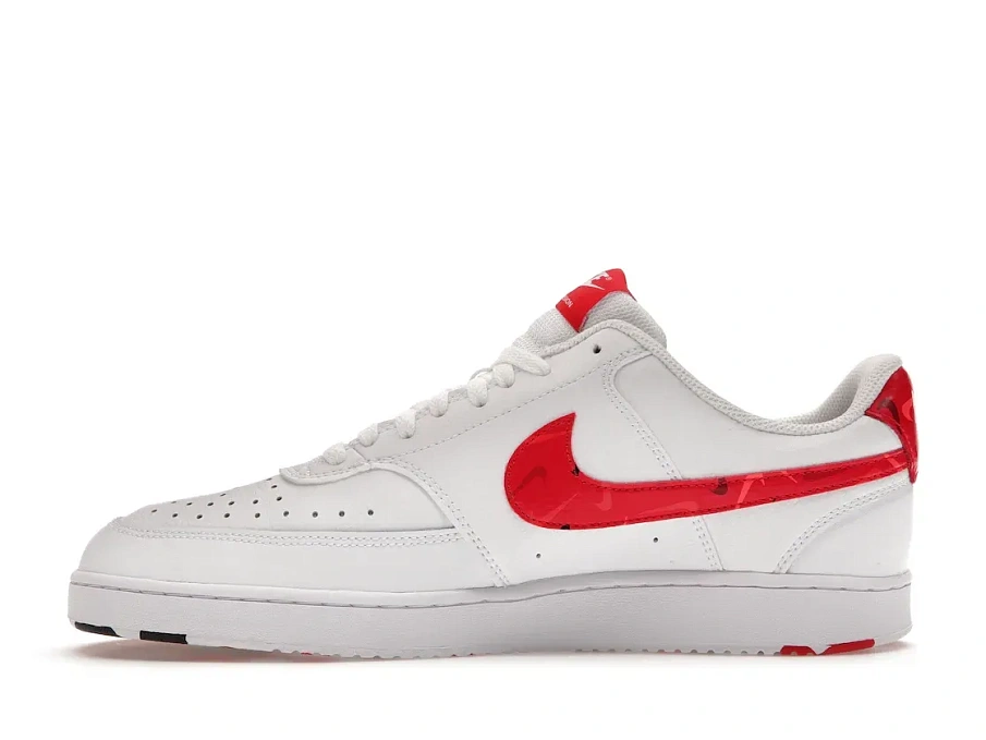 Фото № 3 с приближением к товару «‎Nike Court Vision Low Swoosh Print Red»