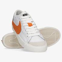 Фото № 3 с приближением к товару «‎Nike Blazer Low Jumbo Skate shoes WhiteOrange»