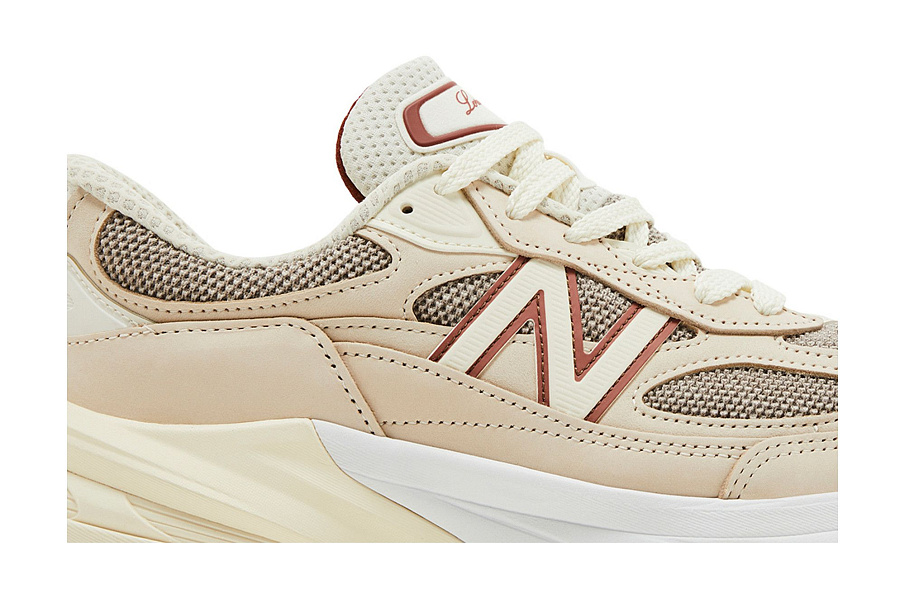 Фото № 3 с приближением к товару «‎Loro Piana x New Balance 990v6 Made in USA Raw Cashew»