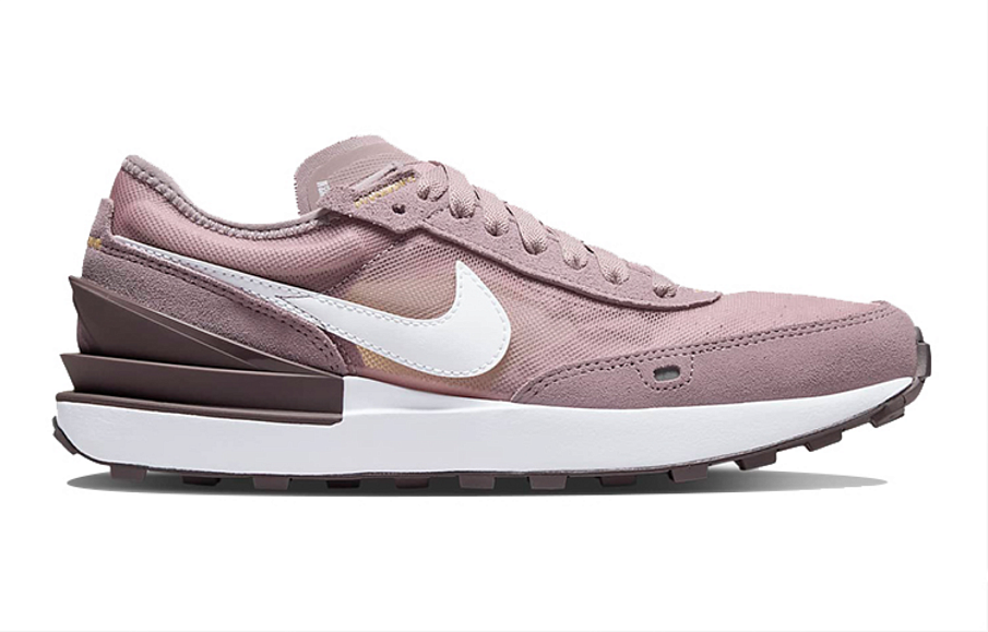 Фото № 2 с приближением к товару «‎Nike Waffle One (GS) Low-Top Running Shoes Pink»