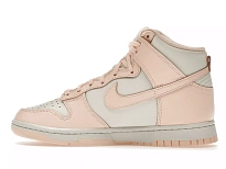 Фото № 5 с приближением к товару «‎Nike Dunk High Sail Crimson Tint »