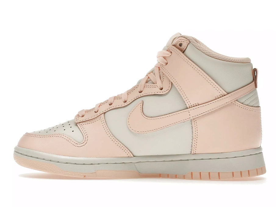 Фото № 5 с приближением к товару «‎Nike Dunk High Sail Crimson Tint »