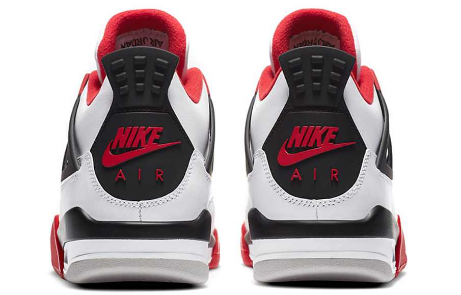 Фото № 4 с приближением к товару «‎Nike Air Jordan 4 "Fire Red" (GS) Red»