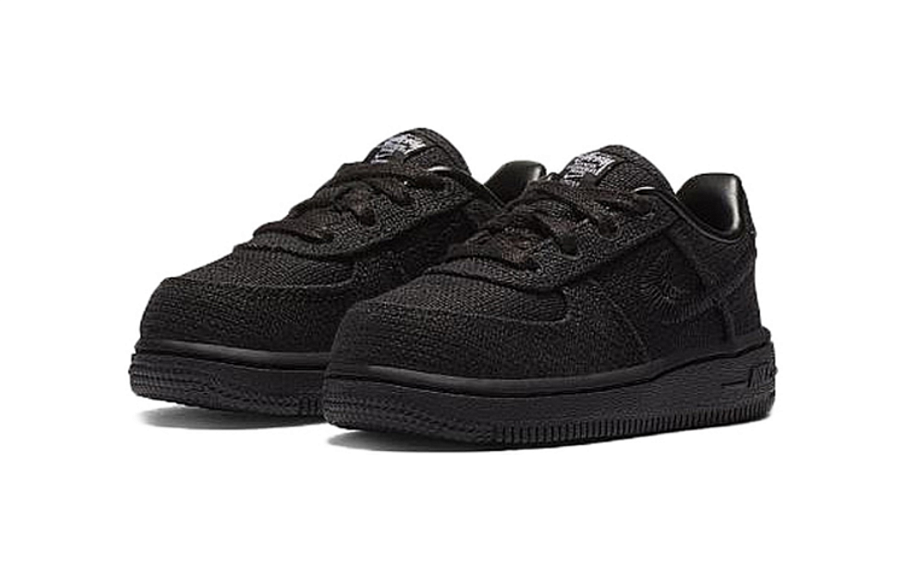 Фото № 2 с приближением к товару «‎Nike Stussy x Air Force 1 Low TD 'Black'»