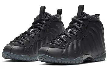 Nike Little Posite One GS 'Anthracite' BlackWolf GreyAnthraciteBlack - 4