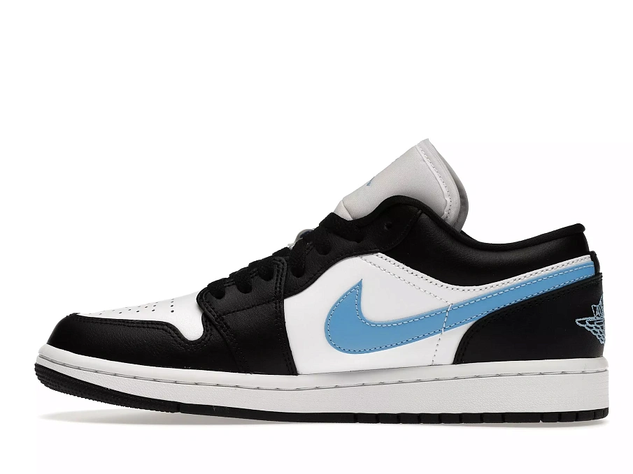 Фото № 5 с приближением к товару «‎Jordan 1 Low Black University Blue White »