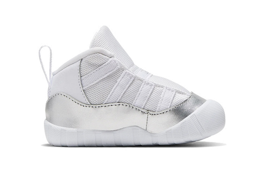 Фото № 2 с приближением к товару «‎Air Jordan 11 Retro TD 'Metallic Silver'»